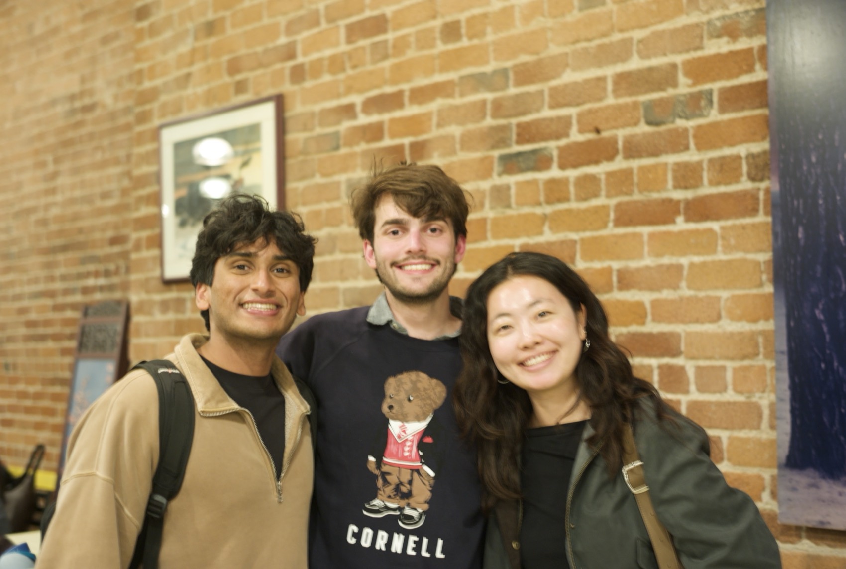 The Zomma founding team: Varun, Cash, and Jihyun